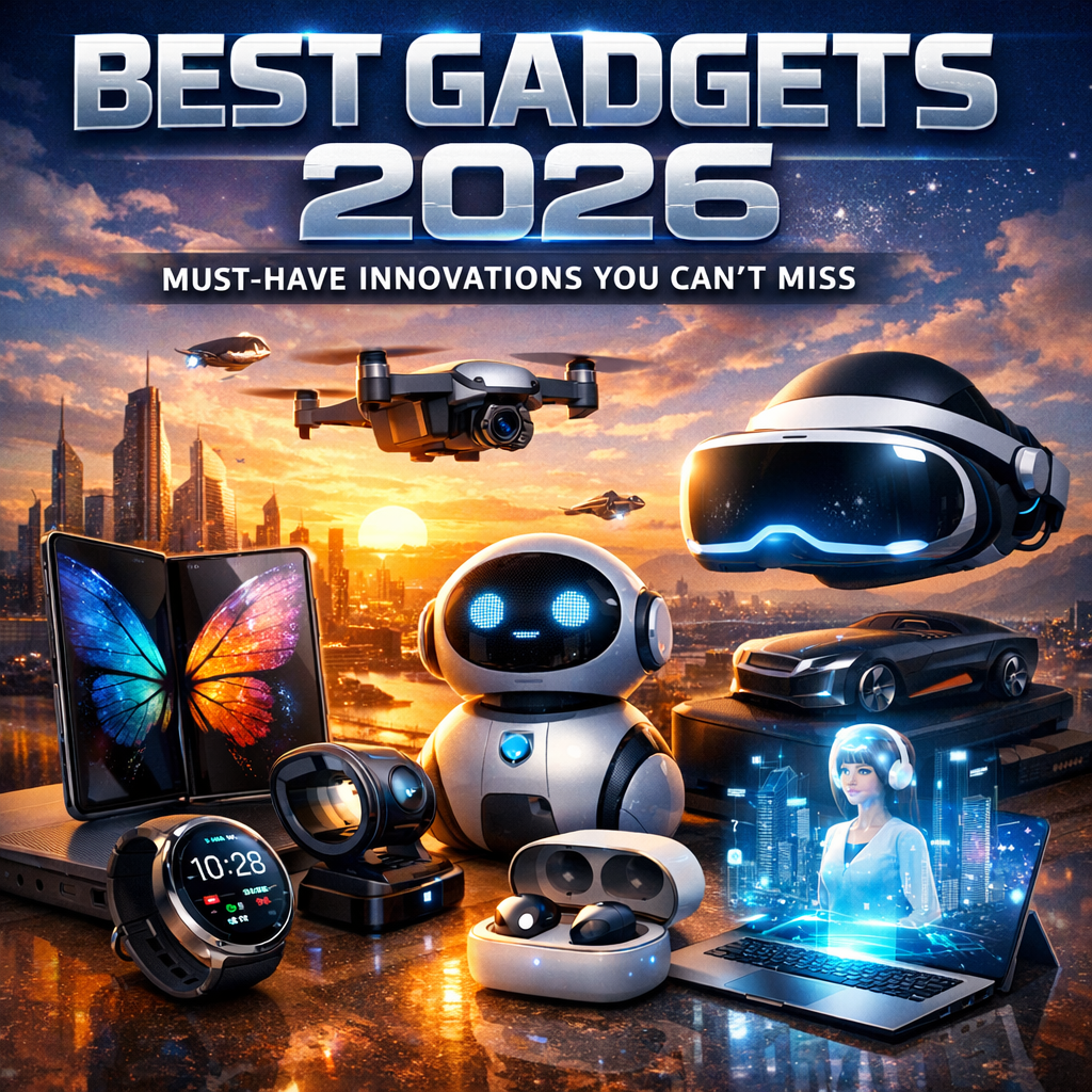 Illustration of Best Gadgets 2026: Must-Have Innovations You Can’t Miss