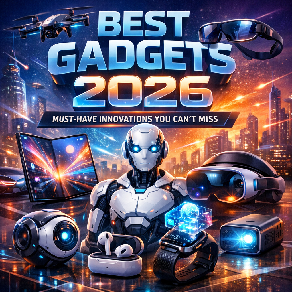 Illustration of Best Gadgets 2026: Must-Have Innovations You Can’t Miss