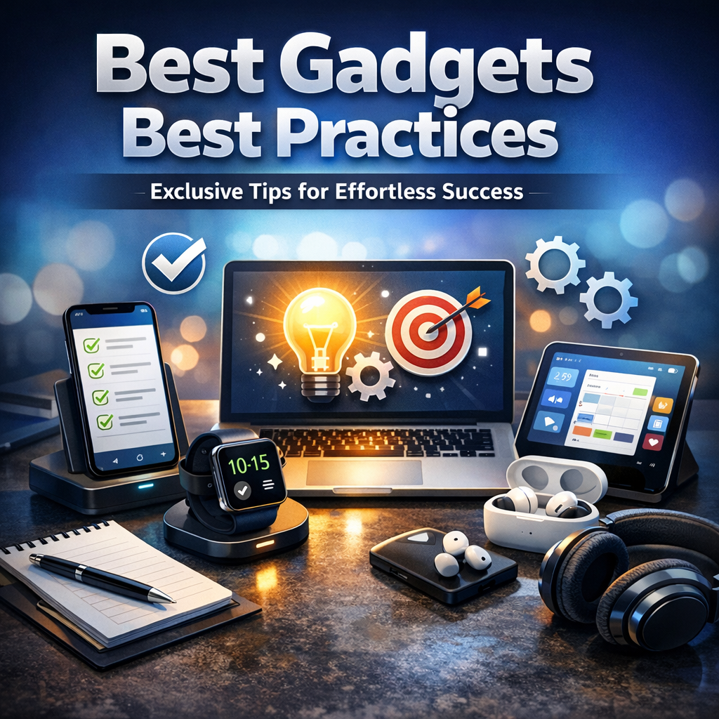 Illustration of Best Gadgets Best Practices: Exclusive Tips for Effortless Success