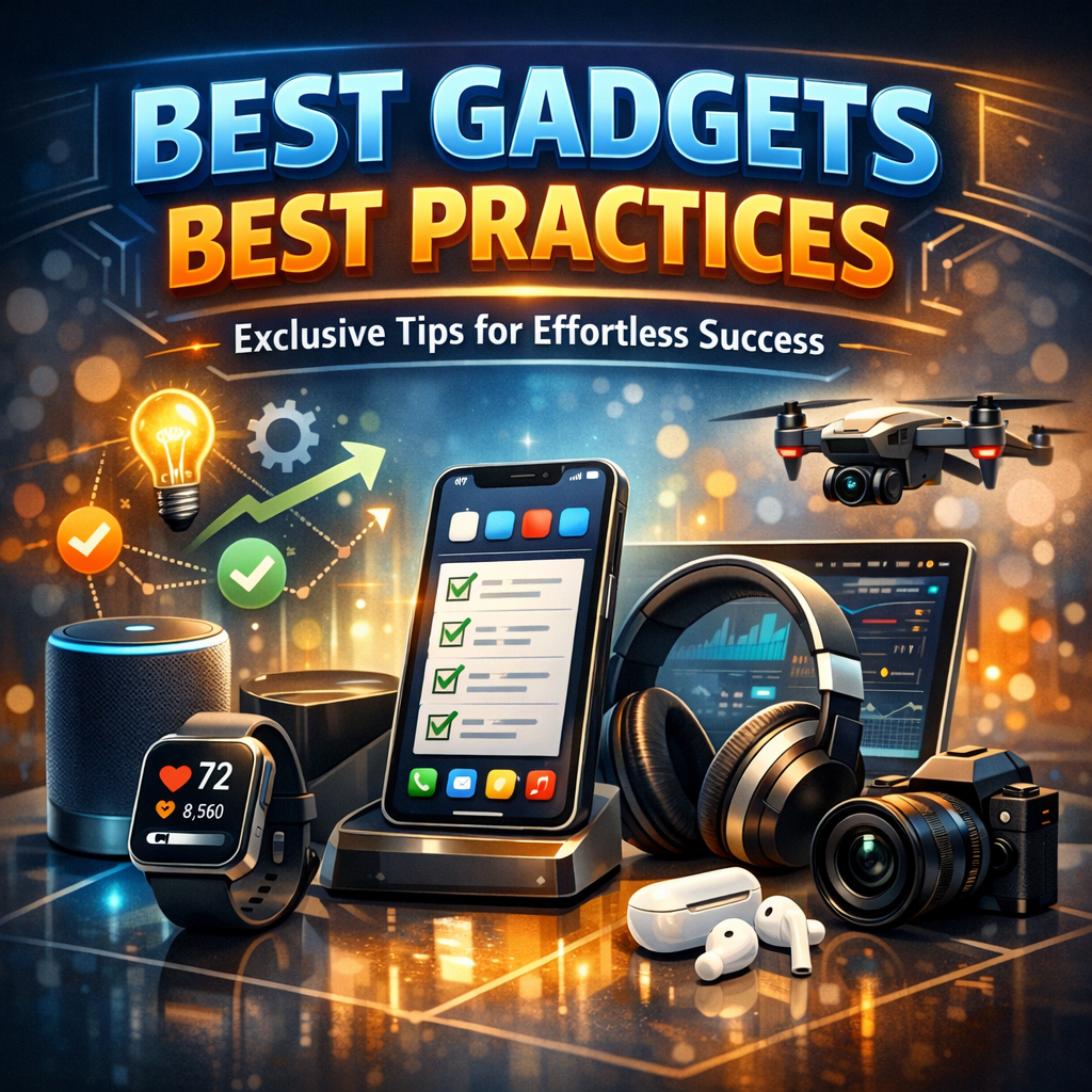 Illustration of Best Gadgets Best Practices: Exclusive Tips for Effortless Success