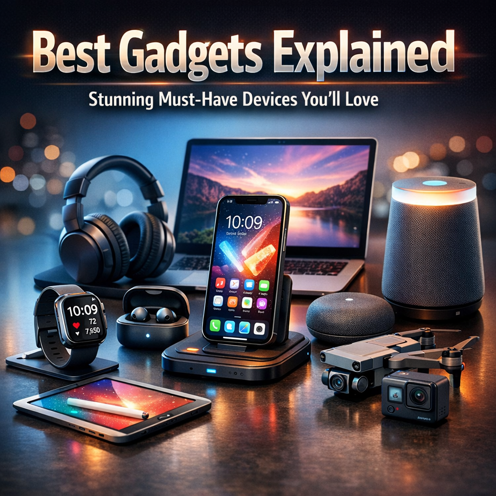 Illustration of Best Gadgets Explained: Stunning Must-Have Devices You’ll Love