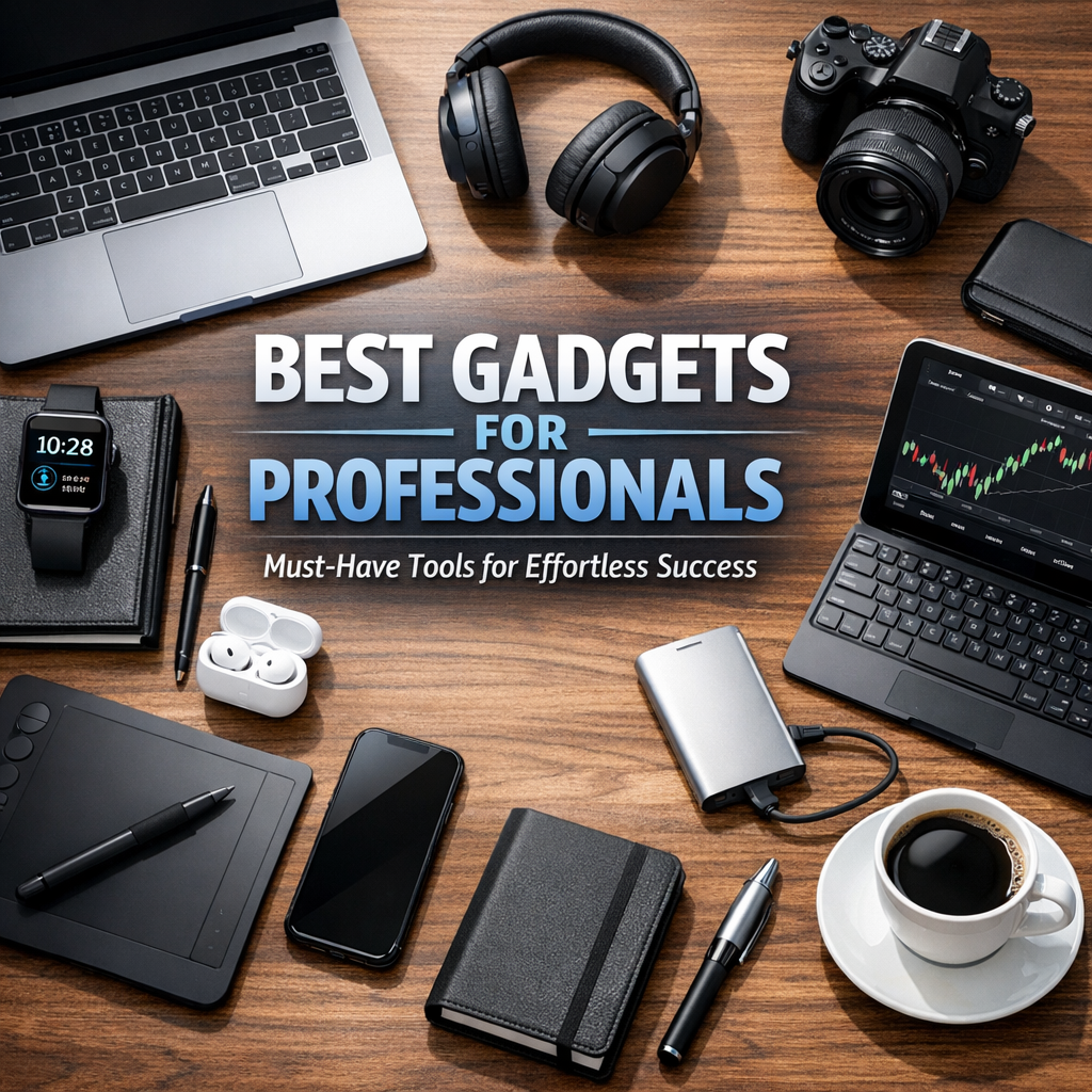 Illustration of Best Gadgets for Professionals: Must-Have Tools for Effortless Success