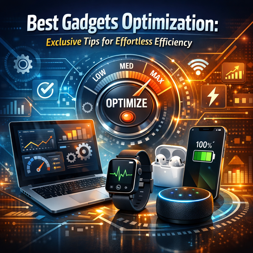 Illustration of Best Gadgets Optimization: Exclusive Tips for Effortless Efficiency