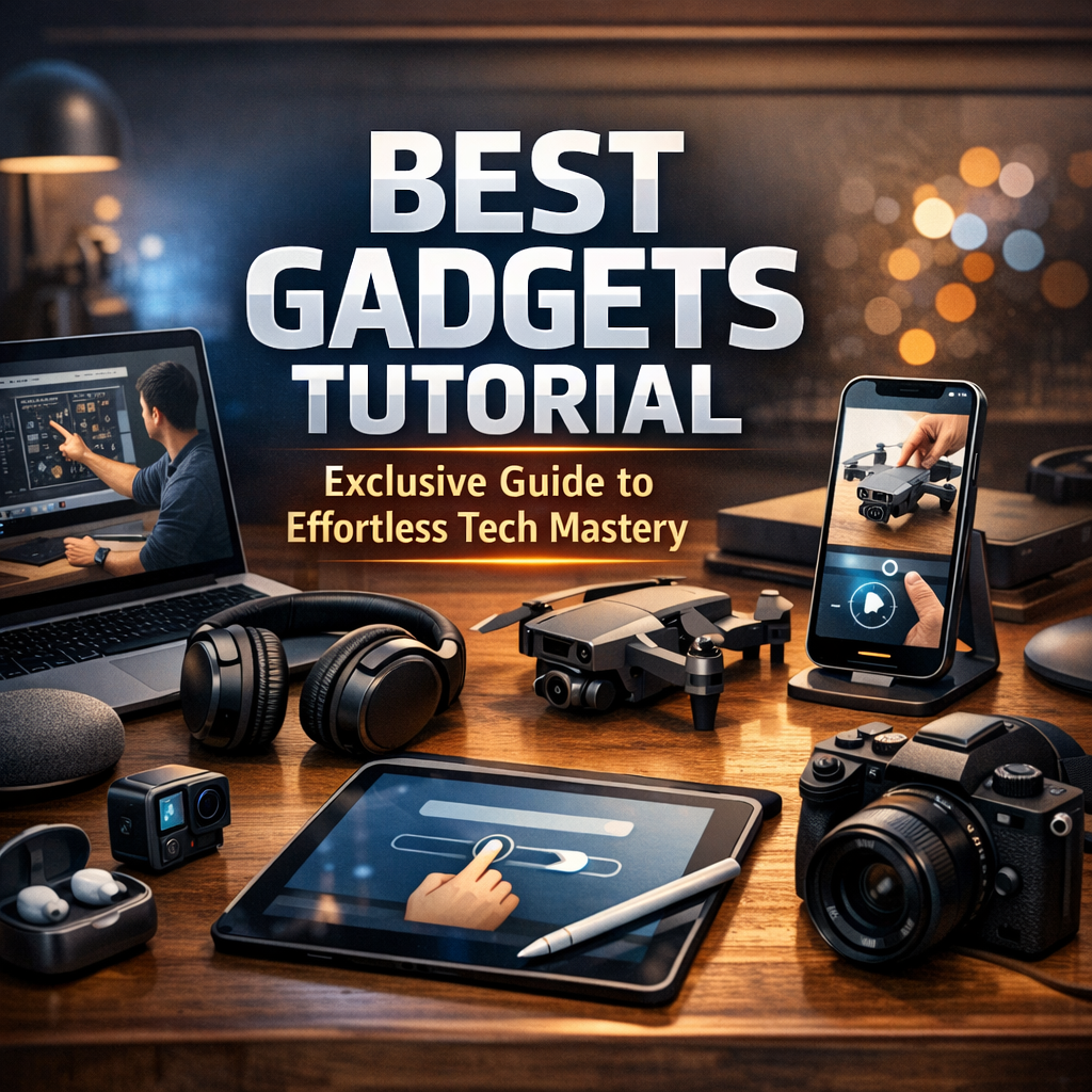 Illustration of Best Gadgets Tutorial: Exclusive Guide to Effortless Tech Mastery