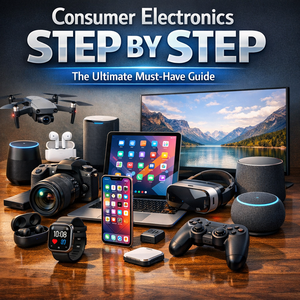 Illustration of Consumer Electronics Step by Step: The Ultimate Must-Have Guide
