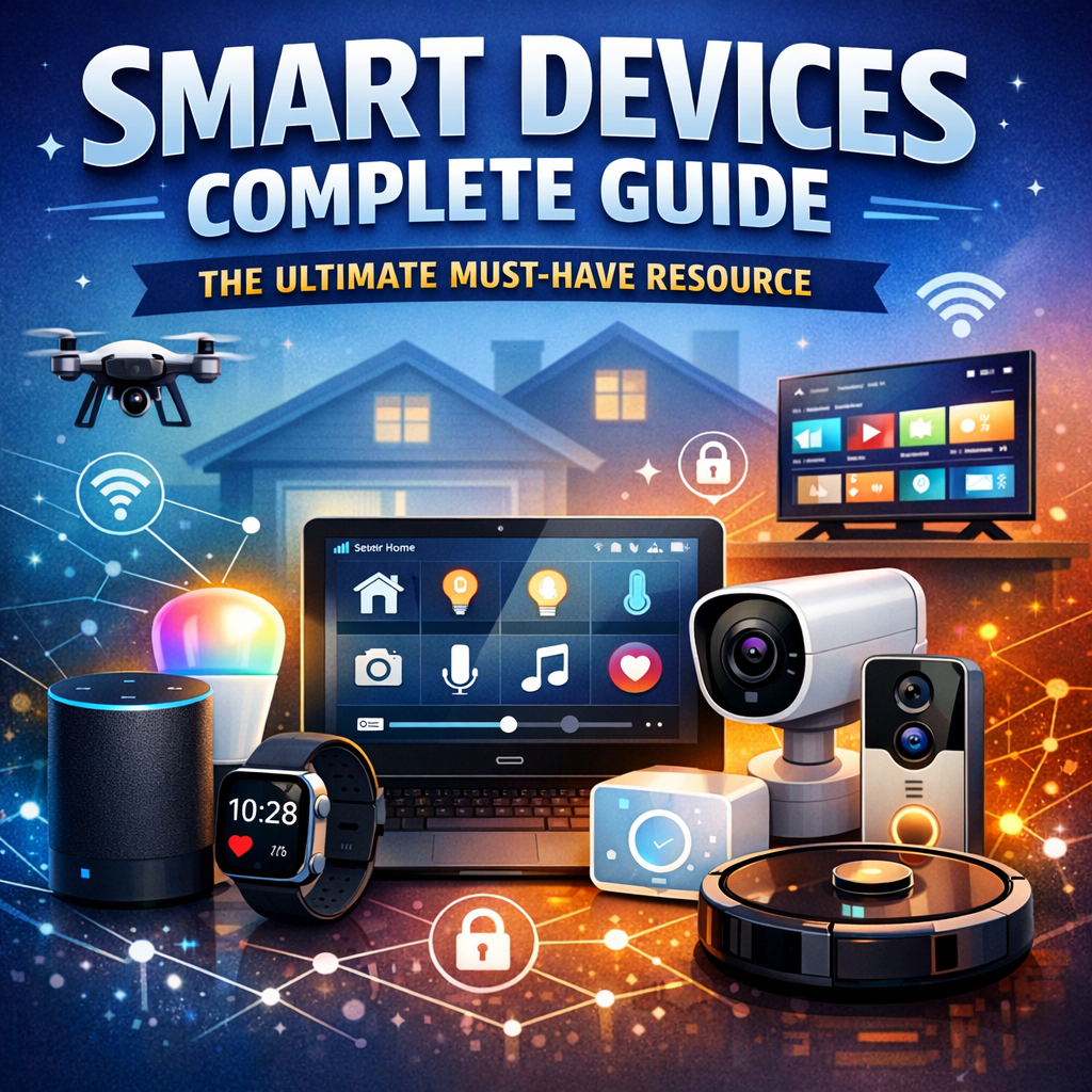 Illustration of Smart Devices Complete Guide: The Ultimate Must-Have Resource
