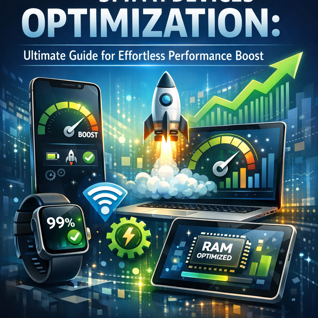 Illustration of Smart Devices Optimization: Ultimate Guide for Effortless Performance Boost