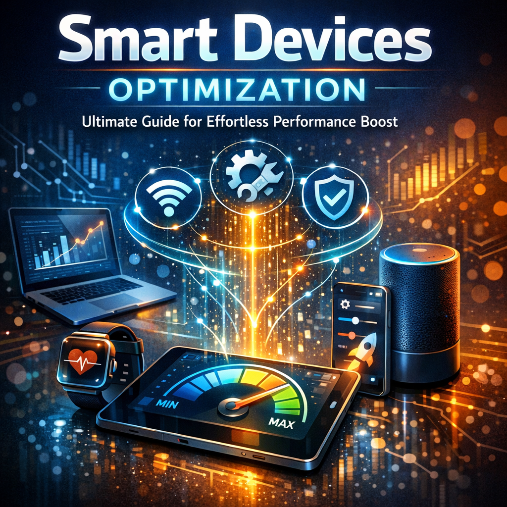 Illustration of Smart Devices Optimization: Ultimate Guide for Effortless Performance Boost