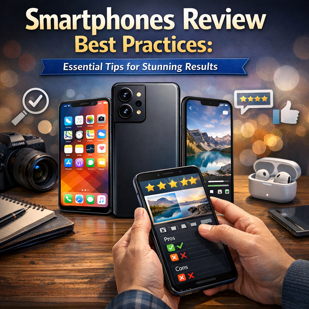 Illustration of Smartphones Review Best Practices: Essential Tips for Stunning Results