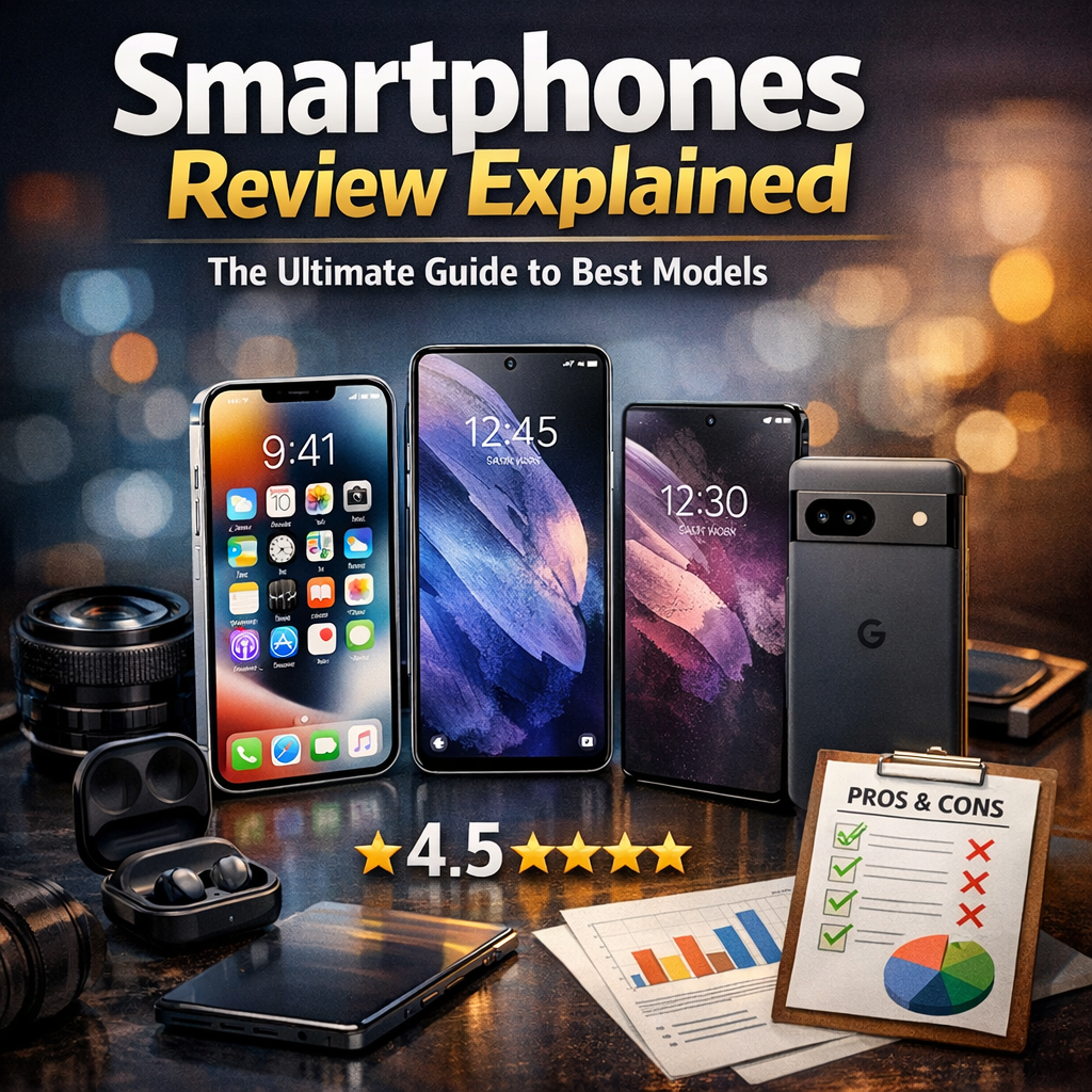 Illustration of Smartphones Review Explained: The Ultimate Guide to Best Models