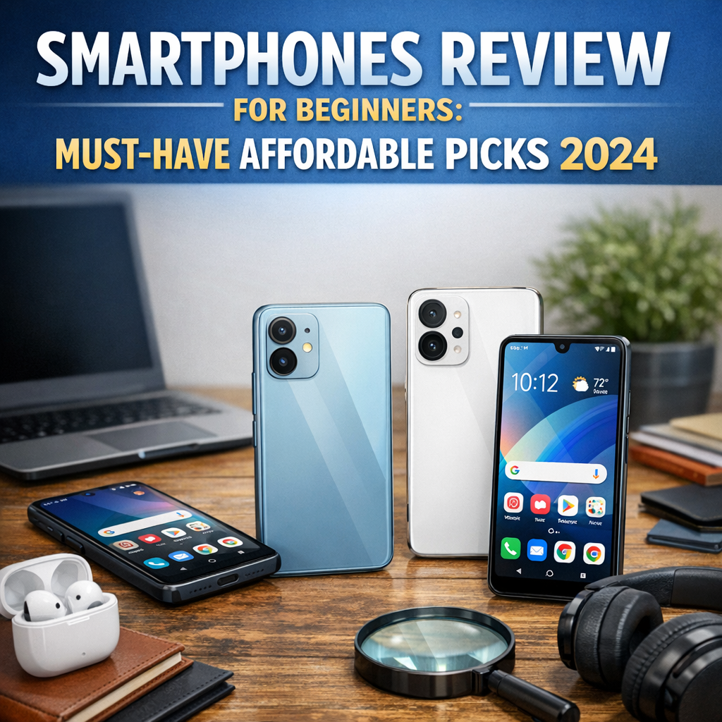 Illustration of Smartphones Review for Beginners: Must-Have Affordable Picks 2024