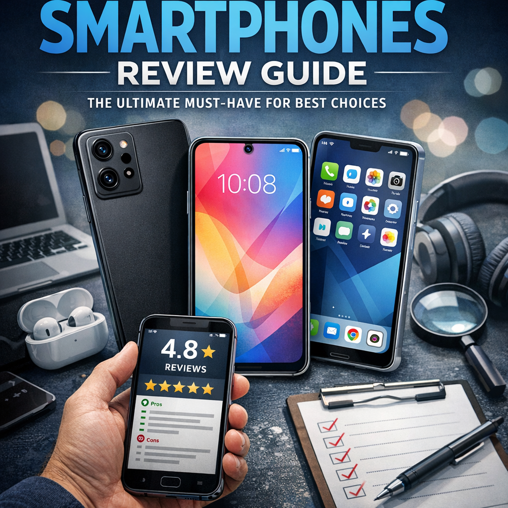 Illustration of Smartphones Review Guide: The Ultimate Must-Have for Best Choices