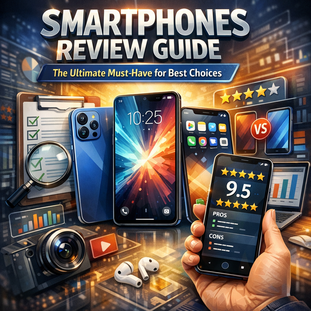Illustration of Smartphones Review Guide: The Ultimate Must-Have for Best Choices