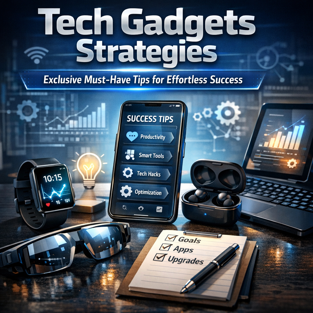 Illustration of Tech Gadgets Strategies: Exclusive Must-Have Tips for Effortless Success