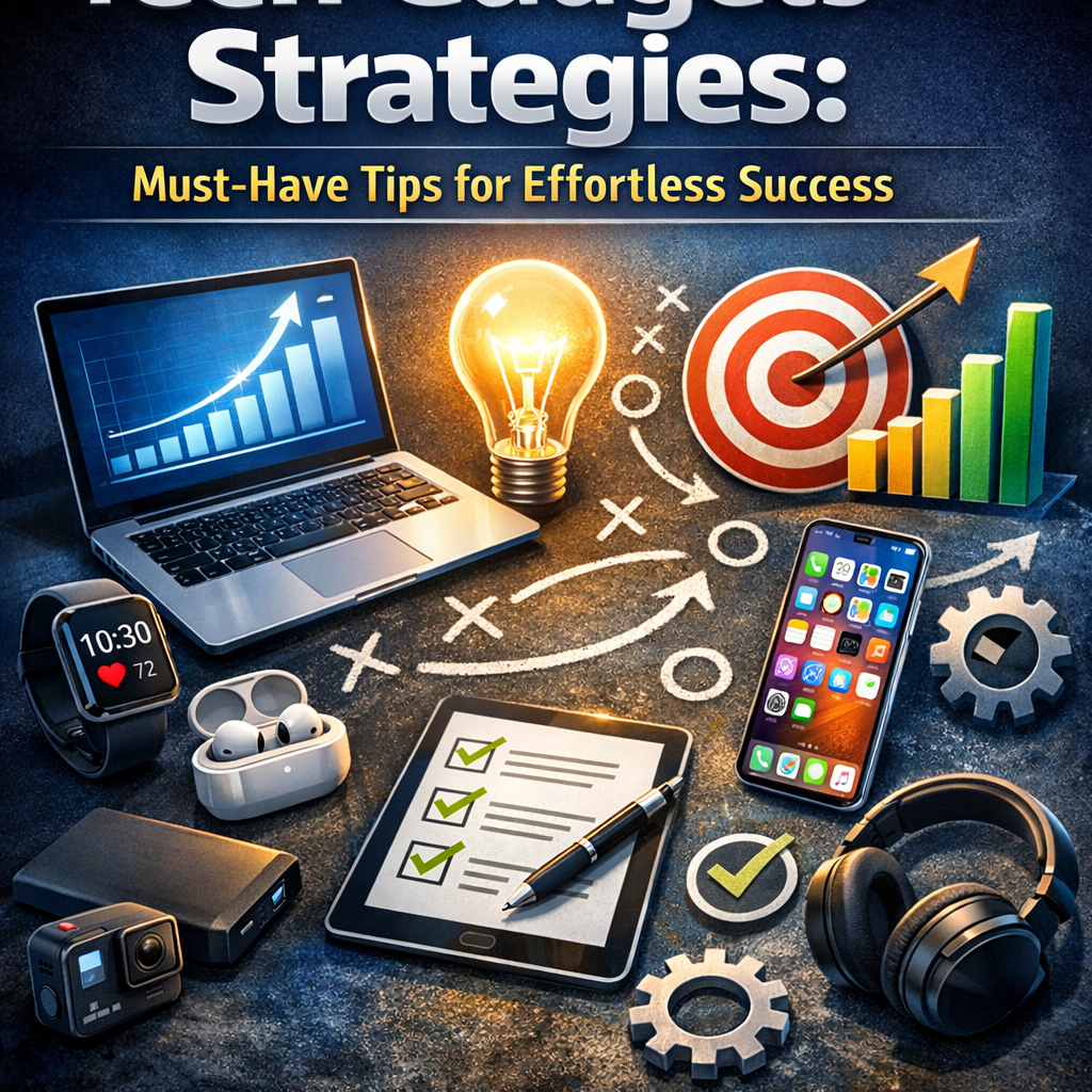 Illustration of Tech Gadgets Strategies: Must-Have Tips for Effortless Success