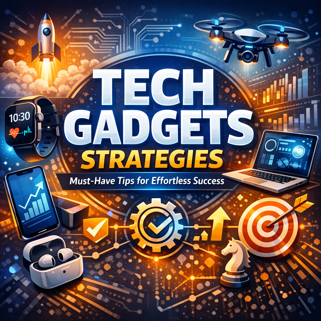 Illustration of Tech Gadgets Strategies: Must-Have Tips for Effortless Success