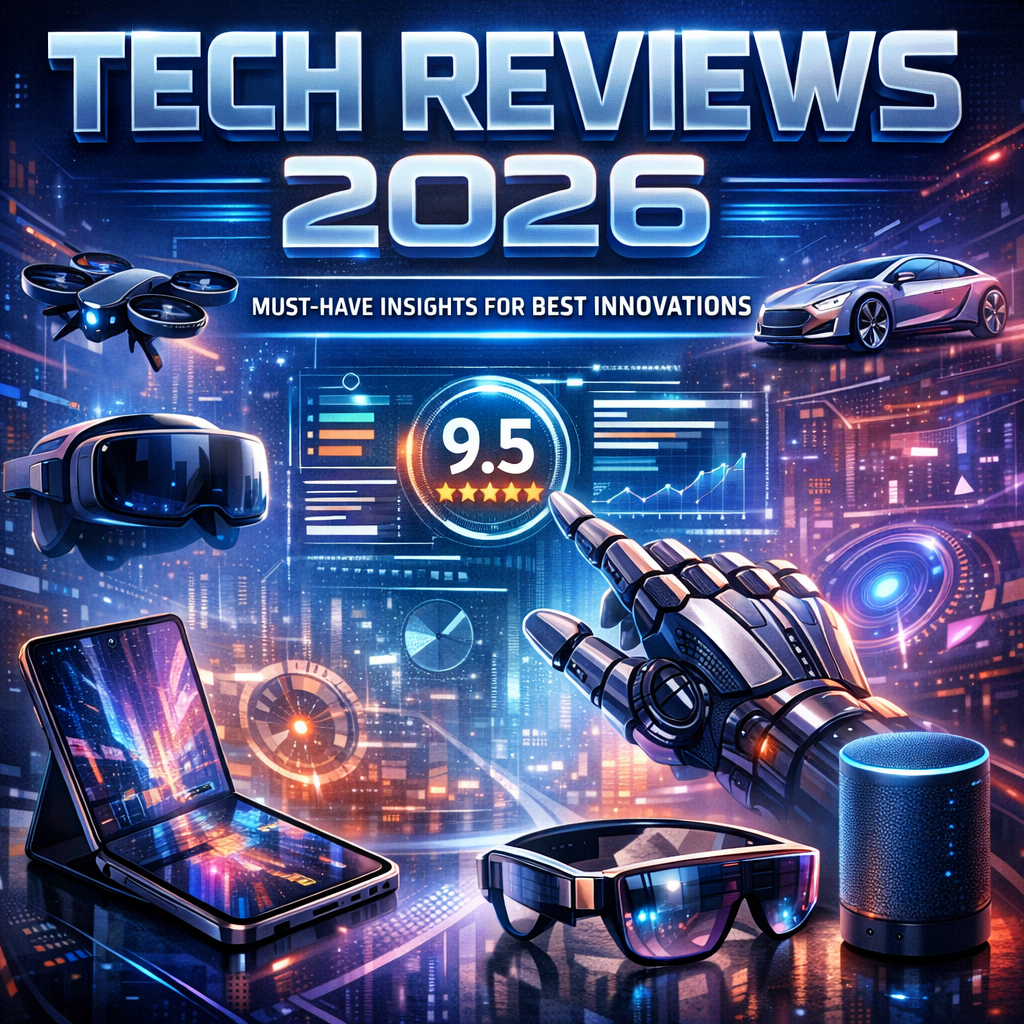 Illustration of Tech Reviews 2026: Must-Have Insights for Best Innovations