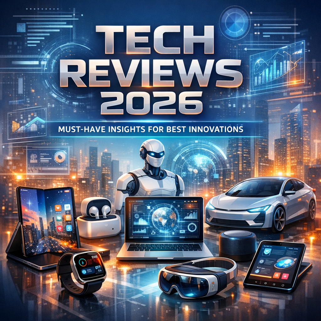 Illustration of Tech Reviews 2026: Must-Have Insights for Best Innovations
