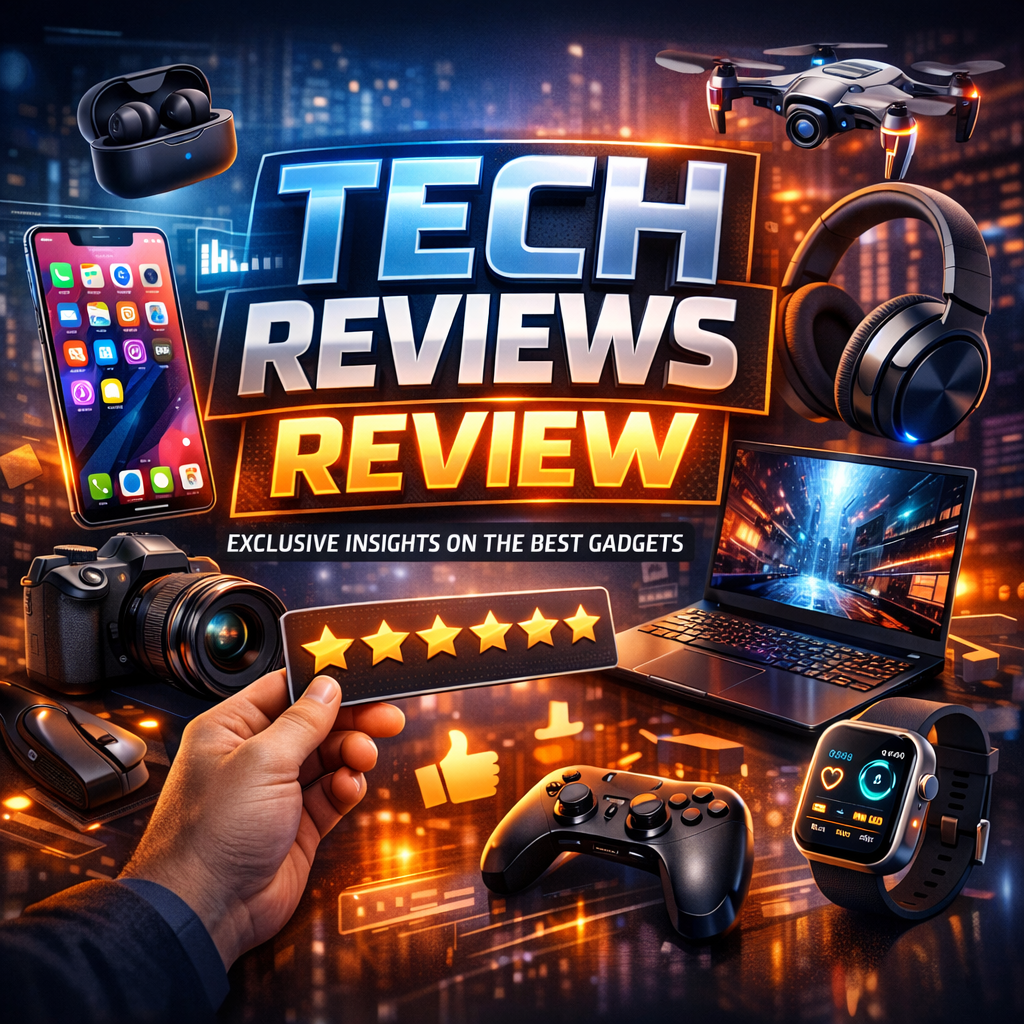 Illustration of Tech Reviews Review: Exclusive Insights on the Best Gadgets