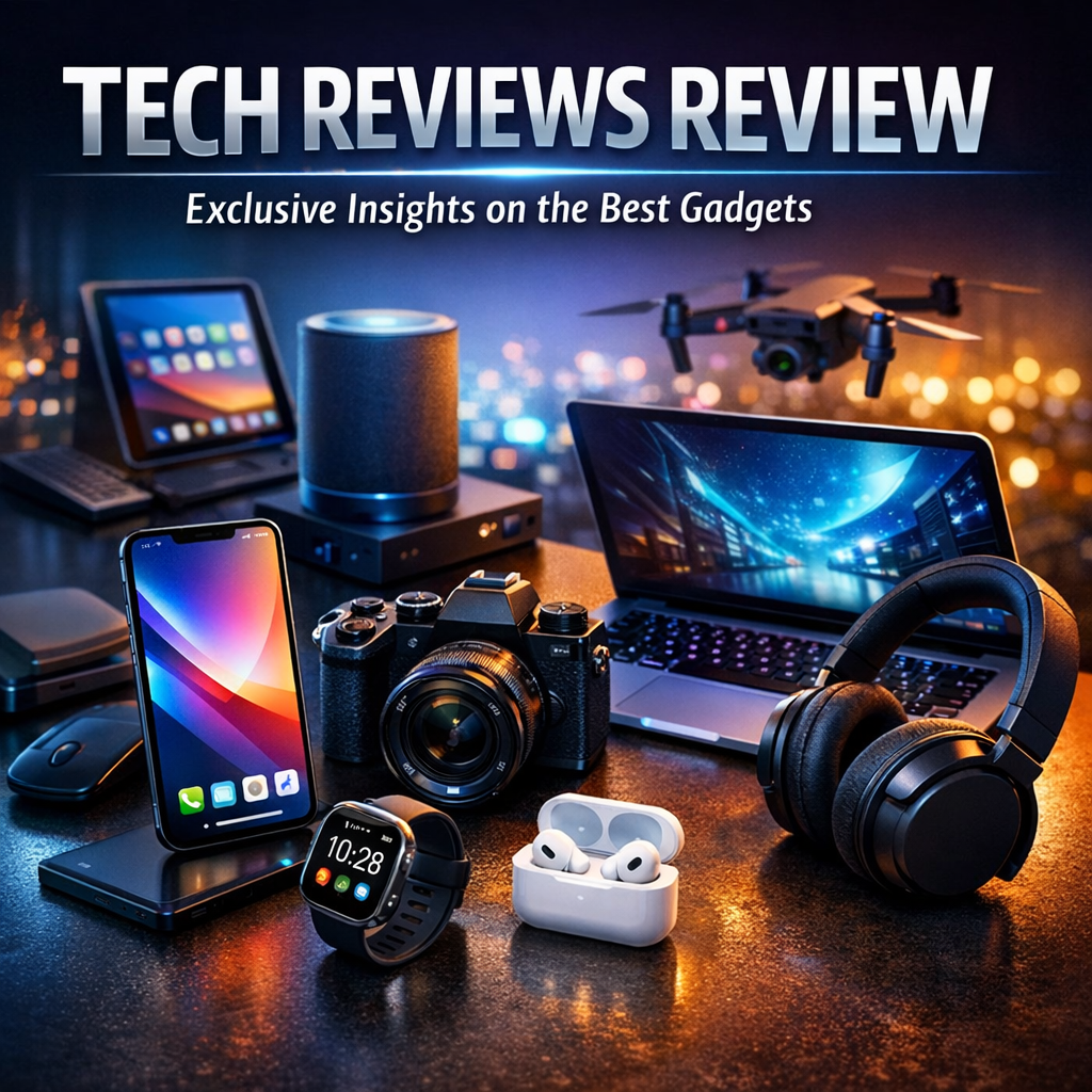 Illustration of Tech Reviews Review: Exclusive Insights on the Best Gadgets