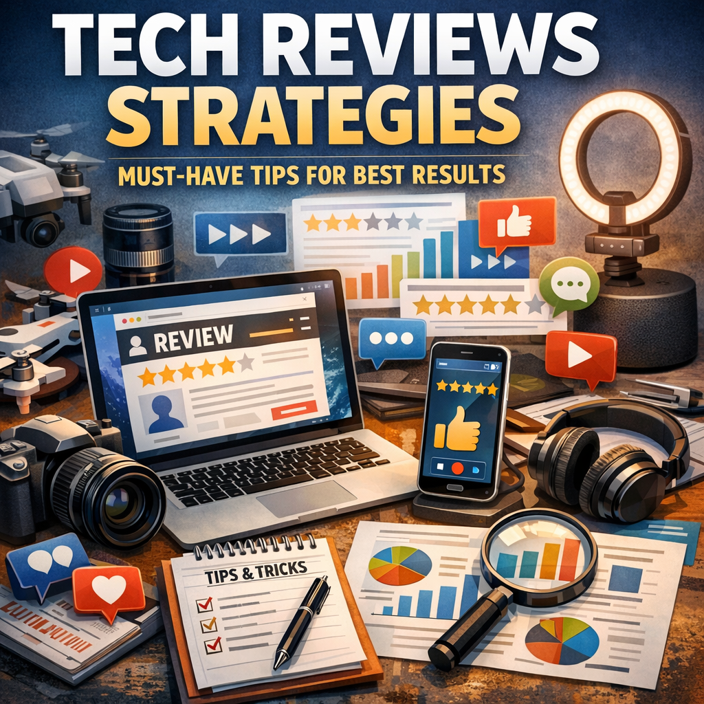 Illustration of Tech Reviews Strategies: Must-Have Tips for Best Results