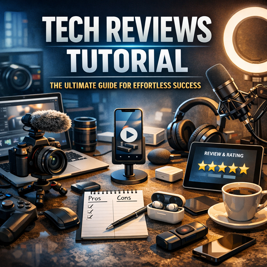 Illustration of Tech Reviews Tutorial: The Ultimate Guide for Effortless Success