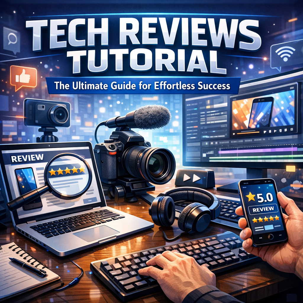 Illustration of Tech Reviews Tutorial: The Ultimate Guide for Effortless Success