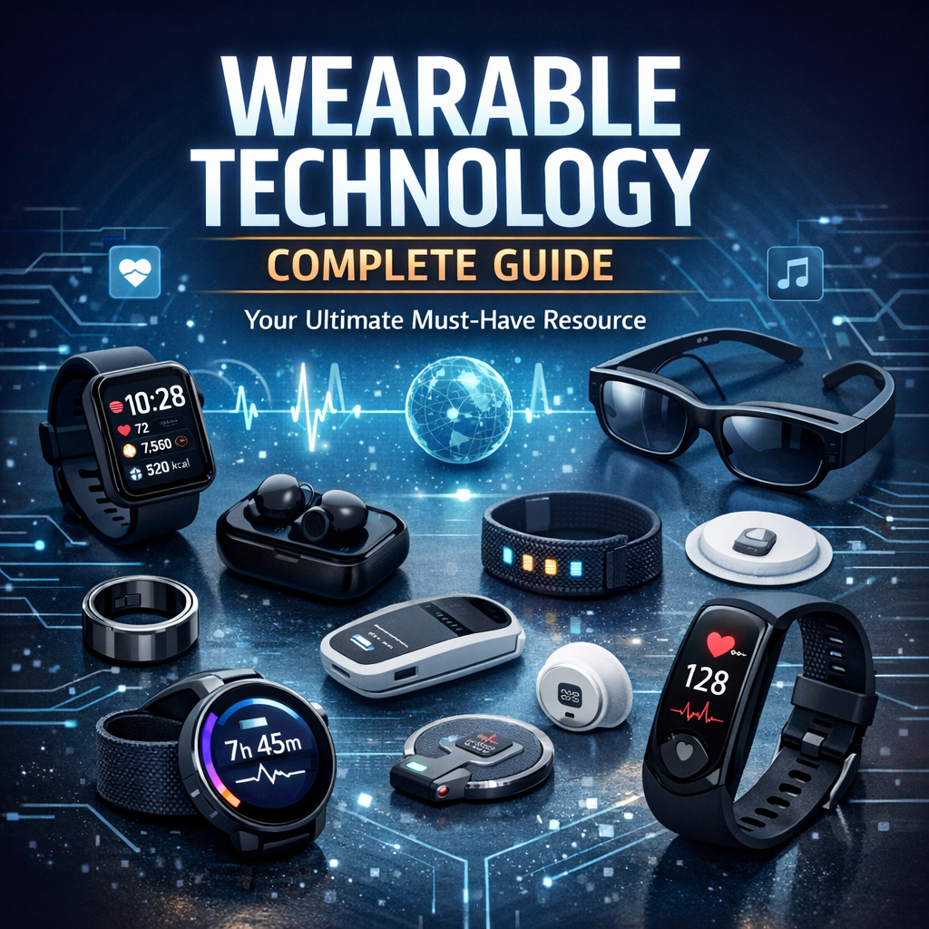 Illustration of Wearable Technology Complete Guide: Your Ultimate Must-Have Resource