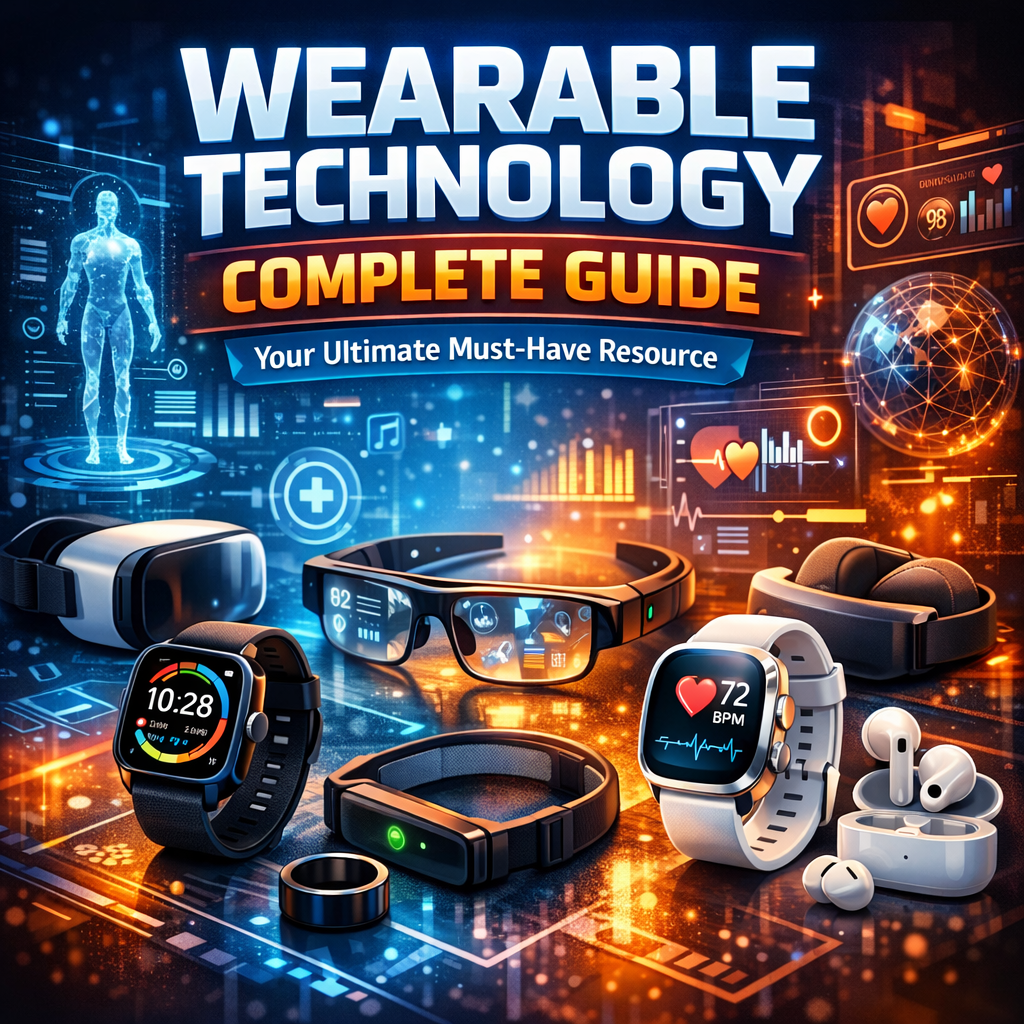 Illustration of Wearable Technology Complete Guide: Your Ultimate Must-Have Resource
