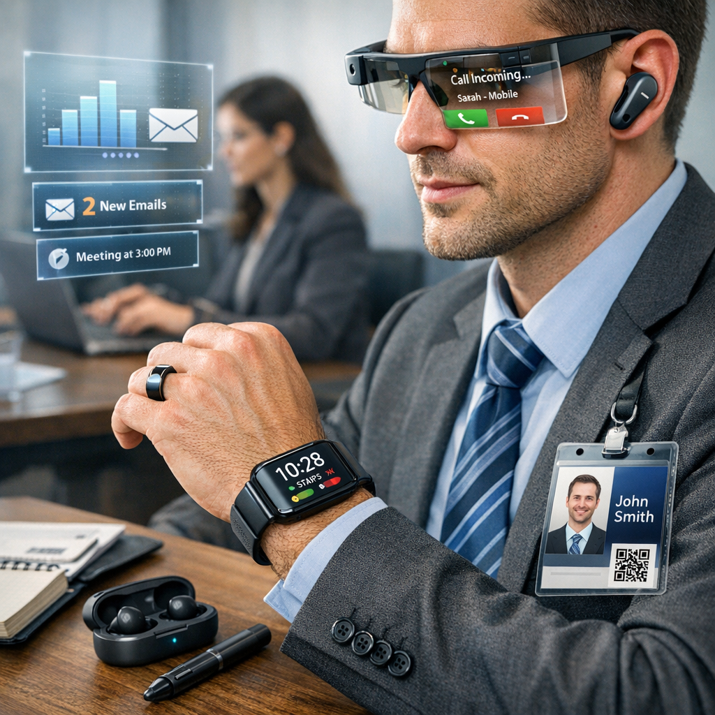 Illustration of Wearable Technology for Professionals: Must-Have Affordable Innovations