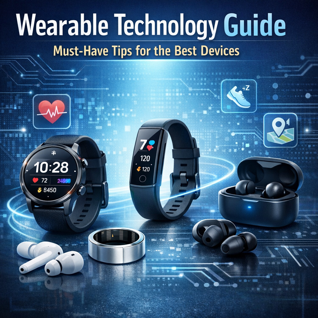 Illustration of Wearable Technology Guide: Must-Have Tips for the Best Devices